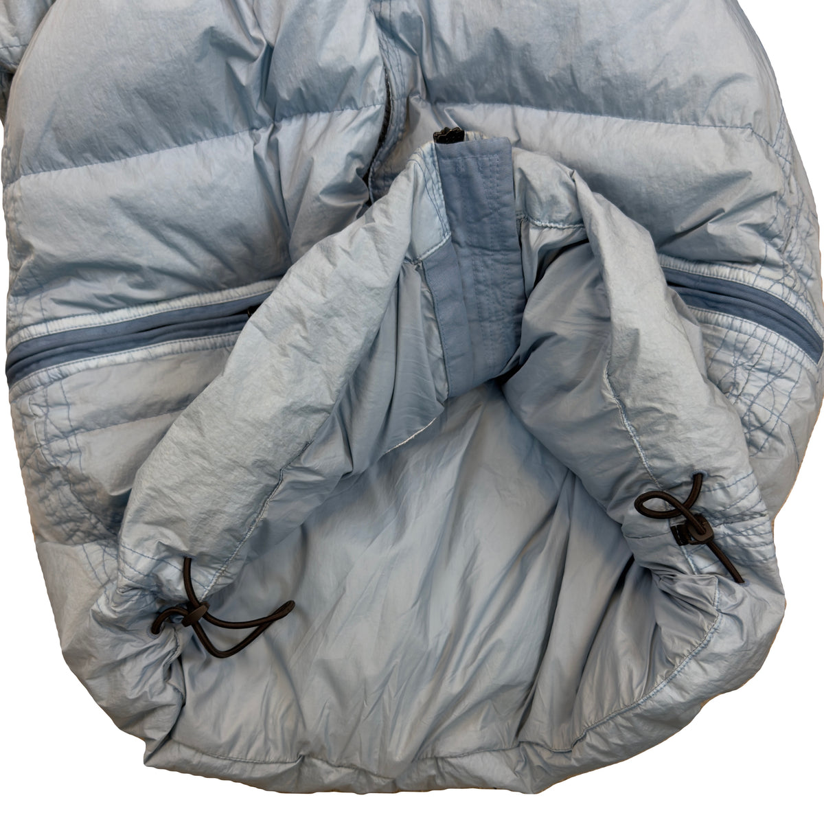 Stone Island AW/22 Crinkle Reps Puffer Jacket In Blue (L)