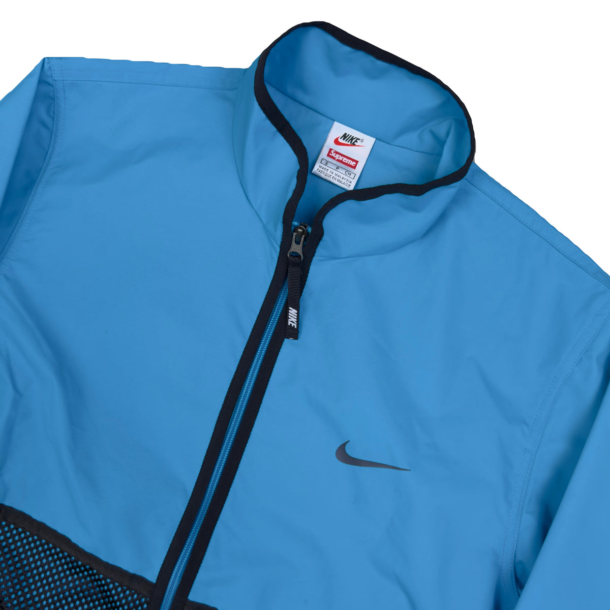 Supreme X Nike Track Jacket In Blue (S)
