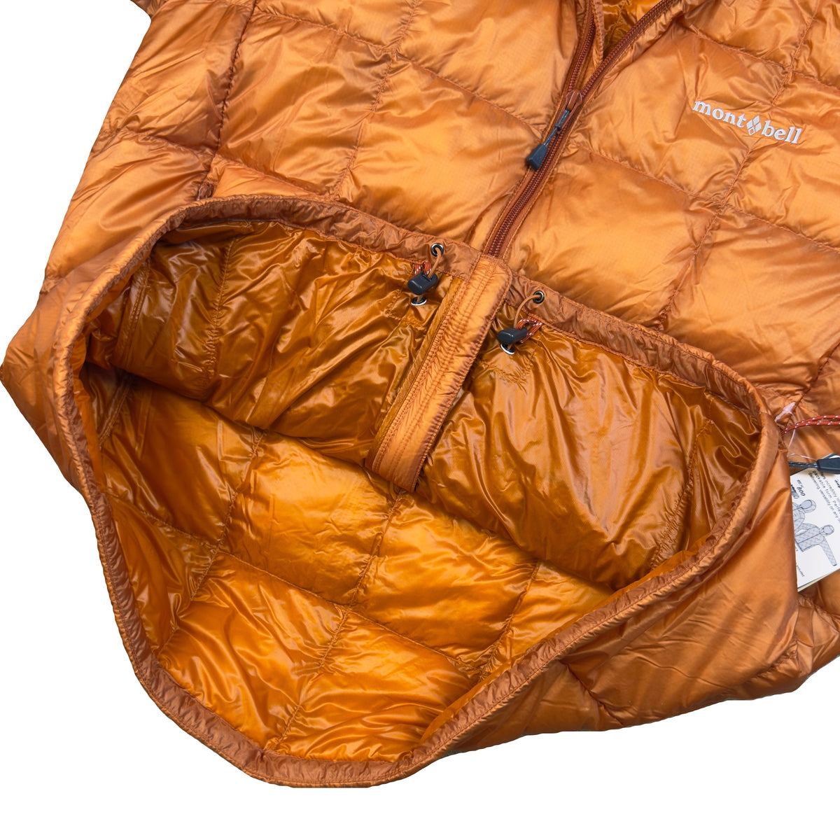 Montbell Superior Down Parka Puffer Jacket In Orange (S)