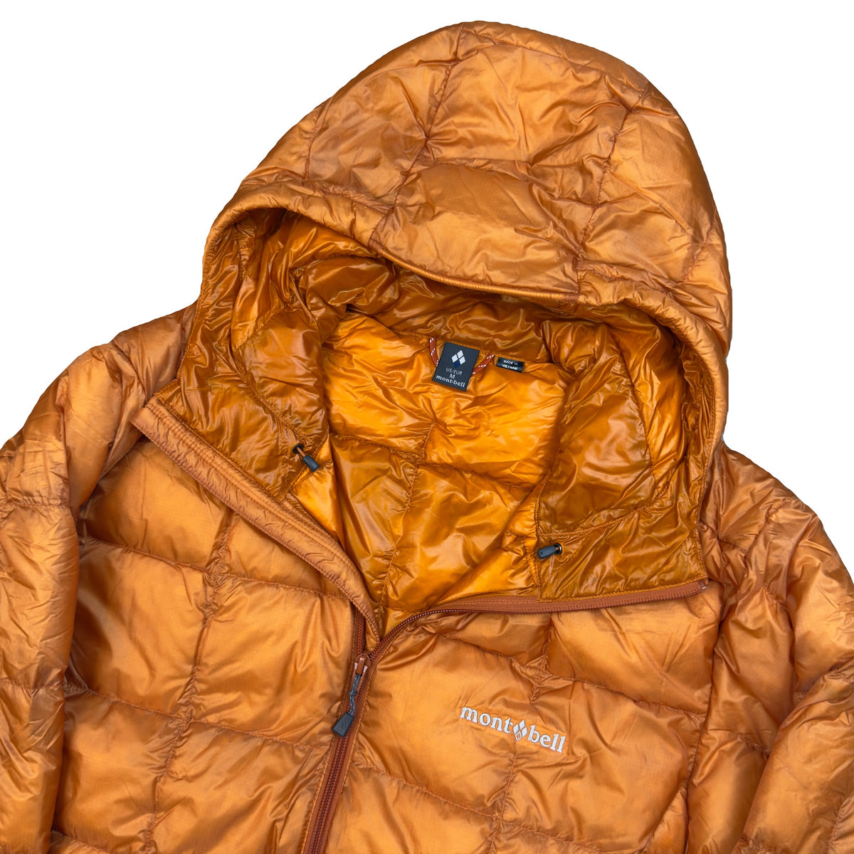 Montbell Superior Down Parka Puffer Jacket In Orange (M)