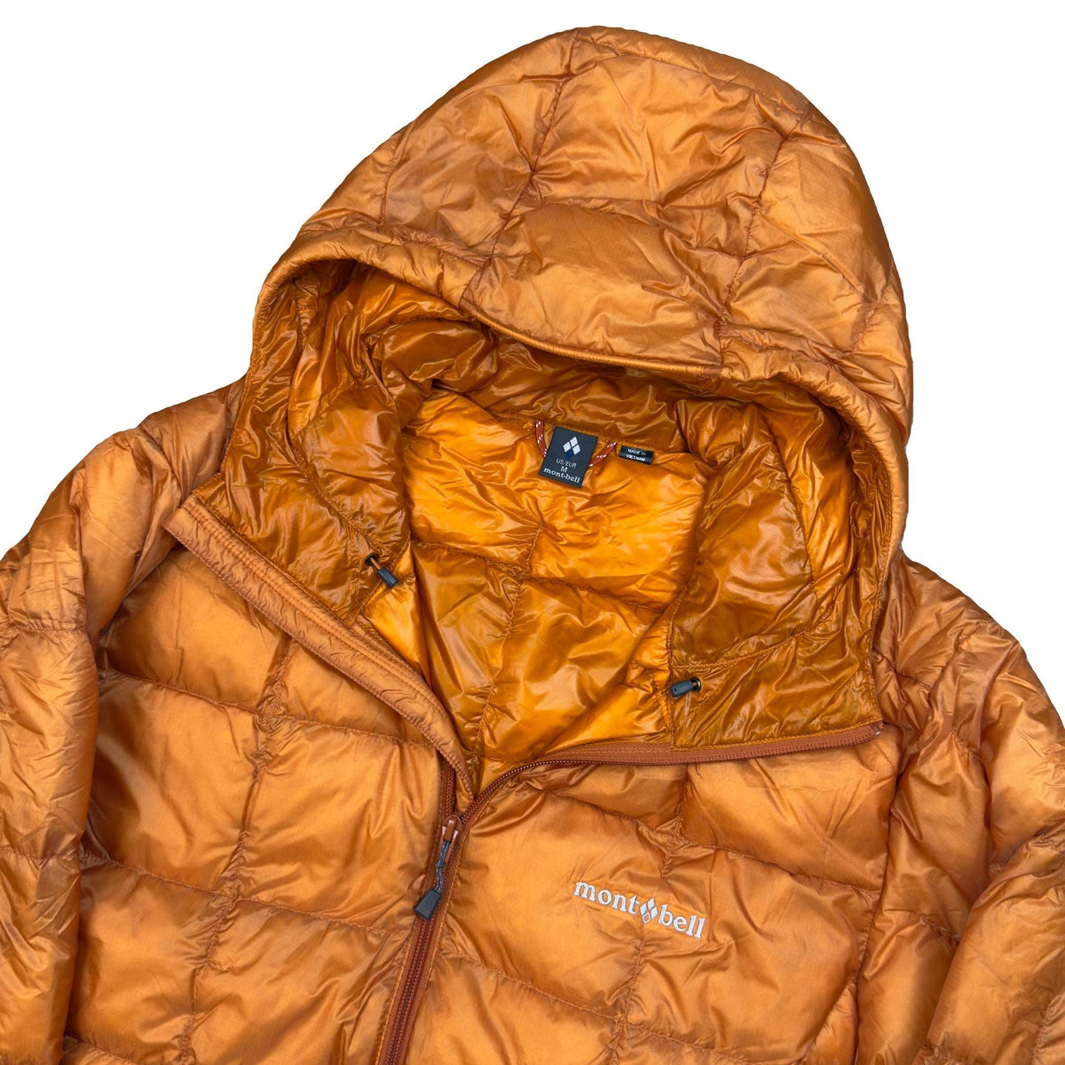 Montbell Superior Down Parka Puffer Jacket In Orange (M)