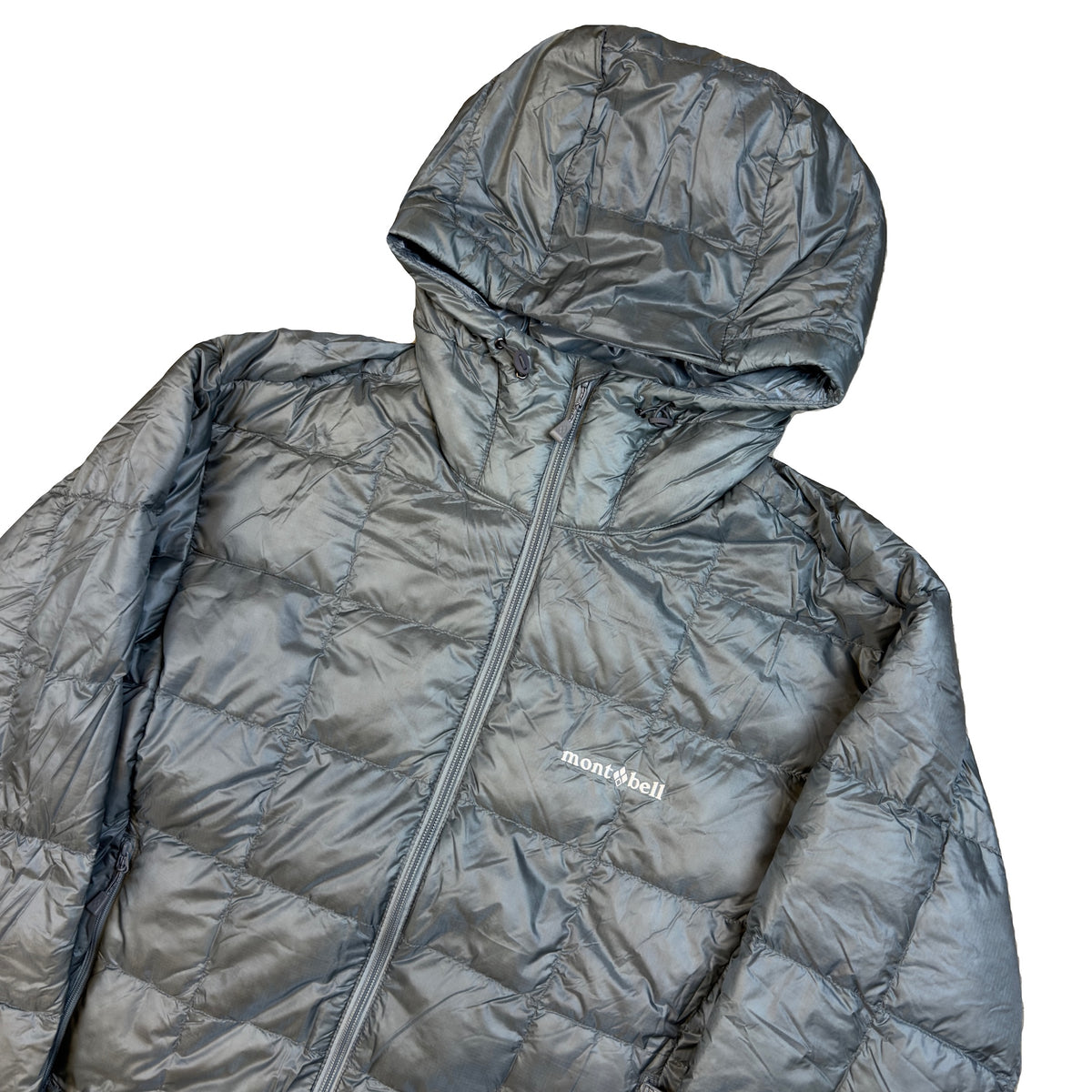 Montbell Superior Down Parka Puffer Jacket In Grey (M)