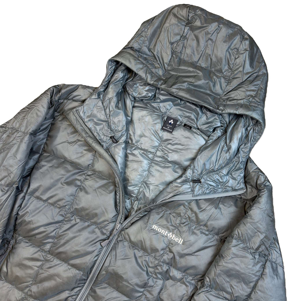 Montbell Superior Down Parka Puffer Jacket In Grey (M)