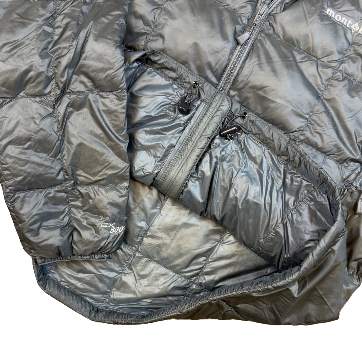 Montbell Superior Down Parka Puffer Jacket In Grey (L)