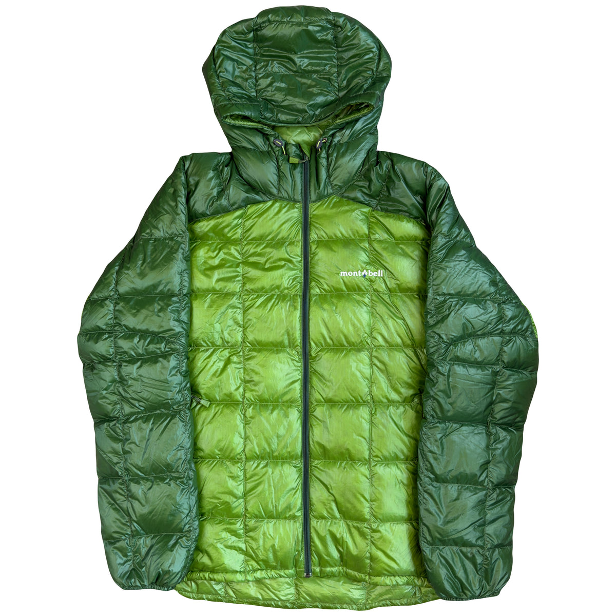 Montbell Superior Down Parka Puffer Jacket In Green (L)