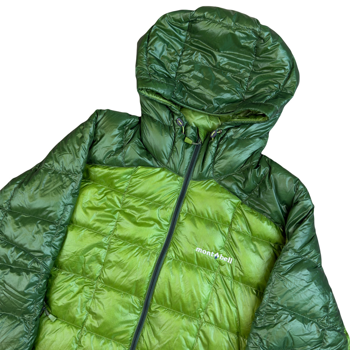 Montbell Superior Down Parka Puffer Jacket In Green (L)