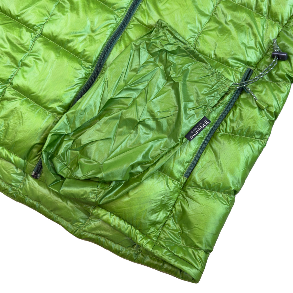 Montbell Superior Down Parka Puffer Jacket In Green (L)