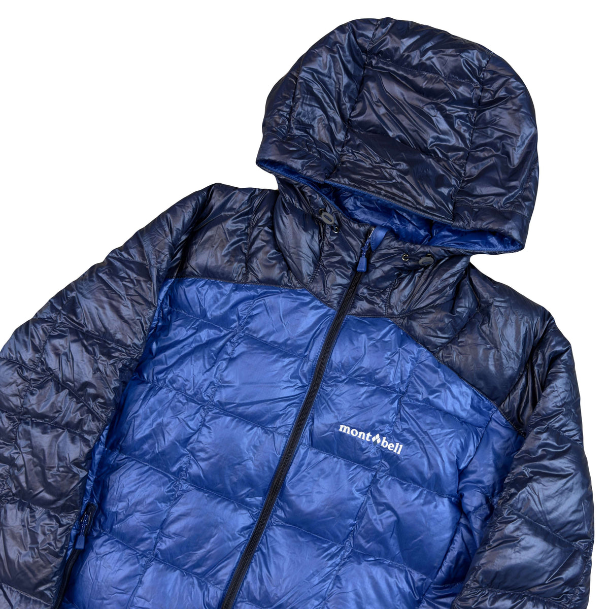 Montbell Superior Down Parka Puffer Jacket In Blue (S)