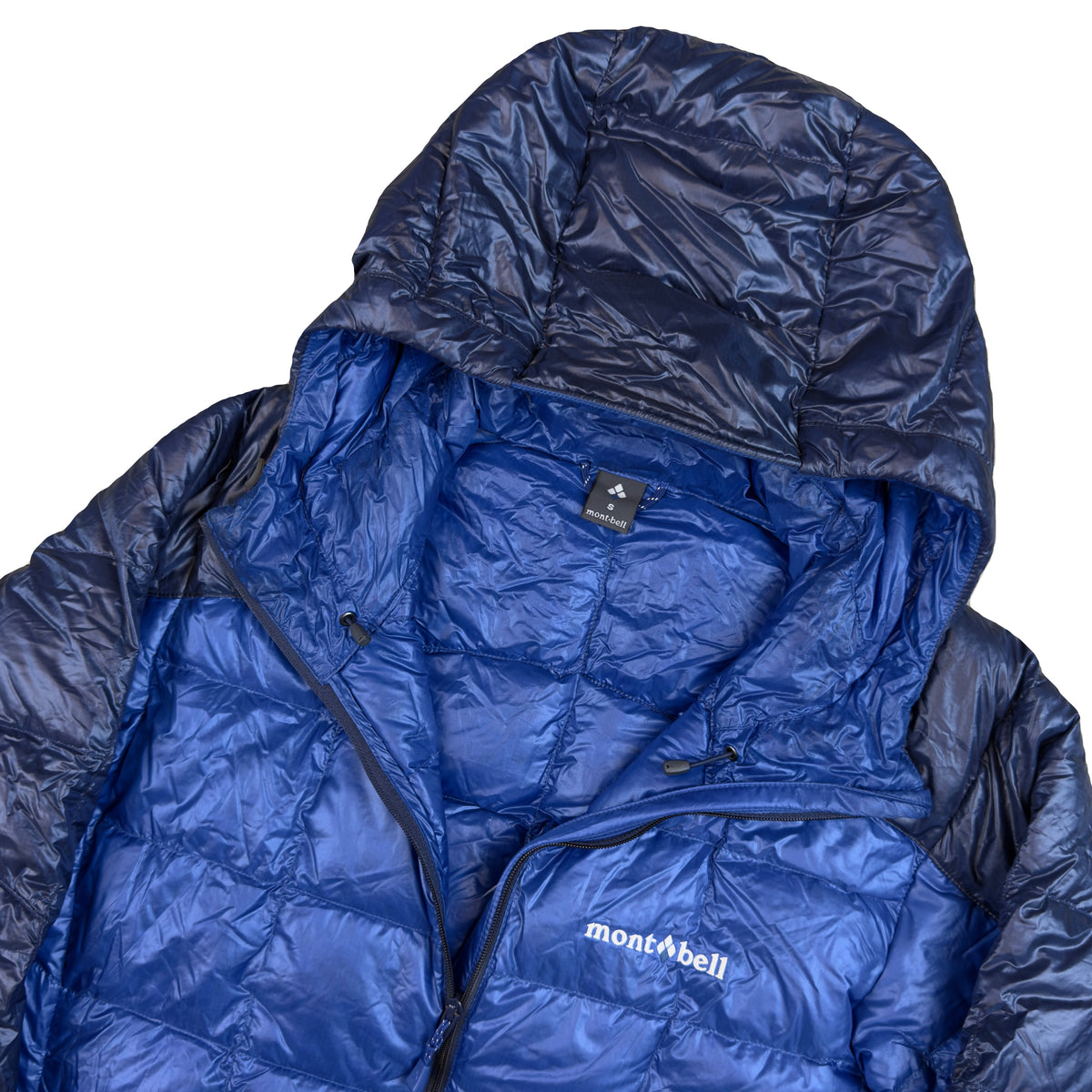 Montbell Superior Down Parka Puffer Jacket In Blue (S)