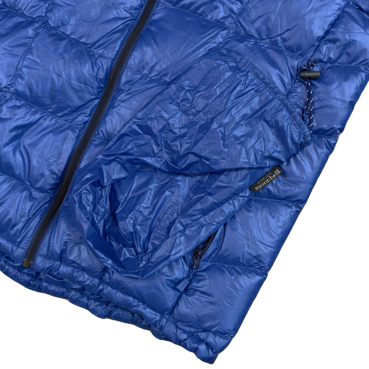Montbell Superior Down Parka Puffer Jacket In Blue (S)