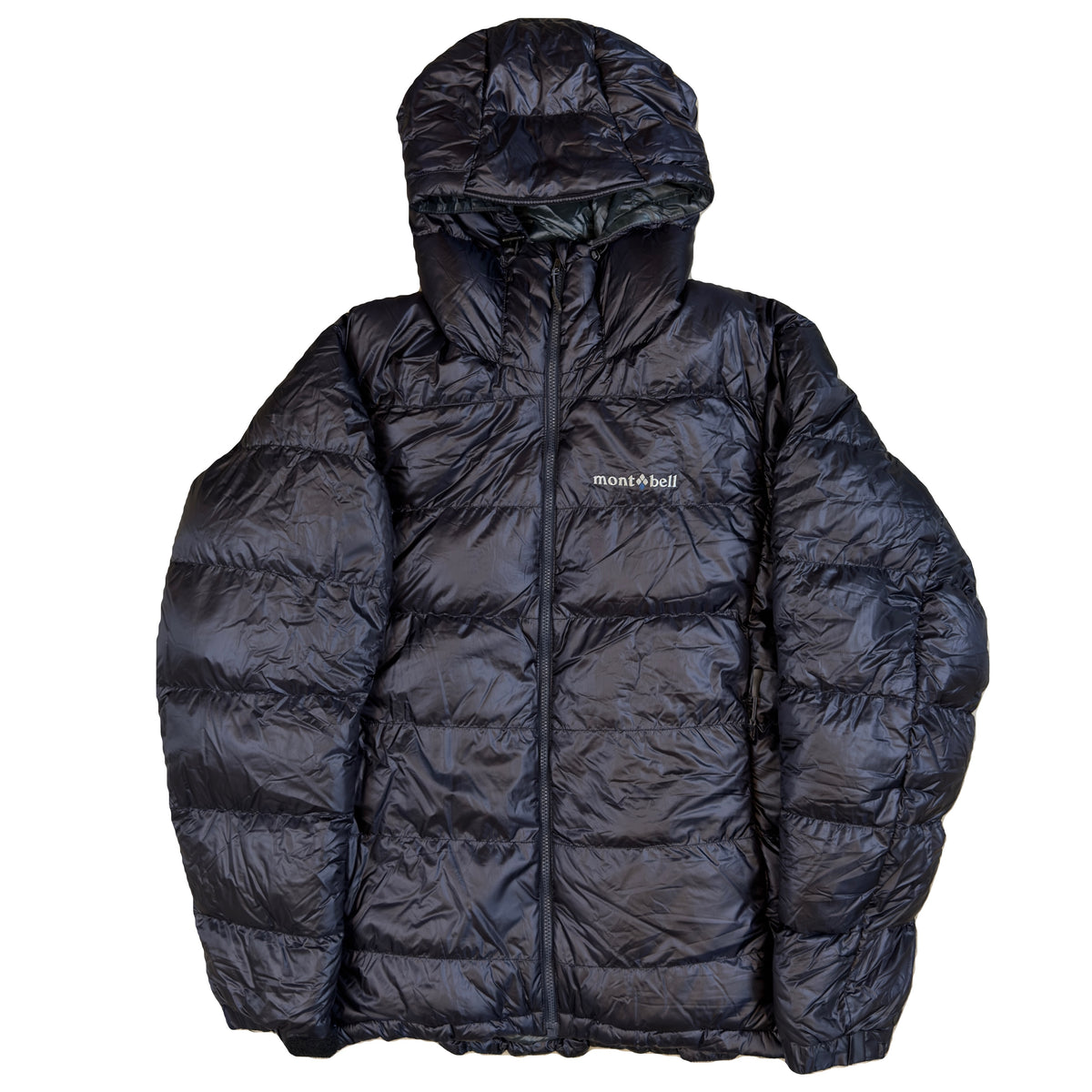 Montbell Alpine Down Parka Puffer Jacket In Black (M)