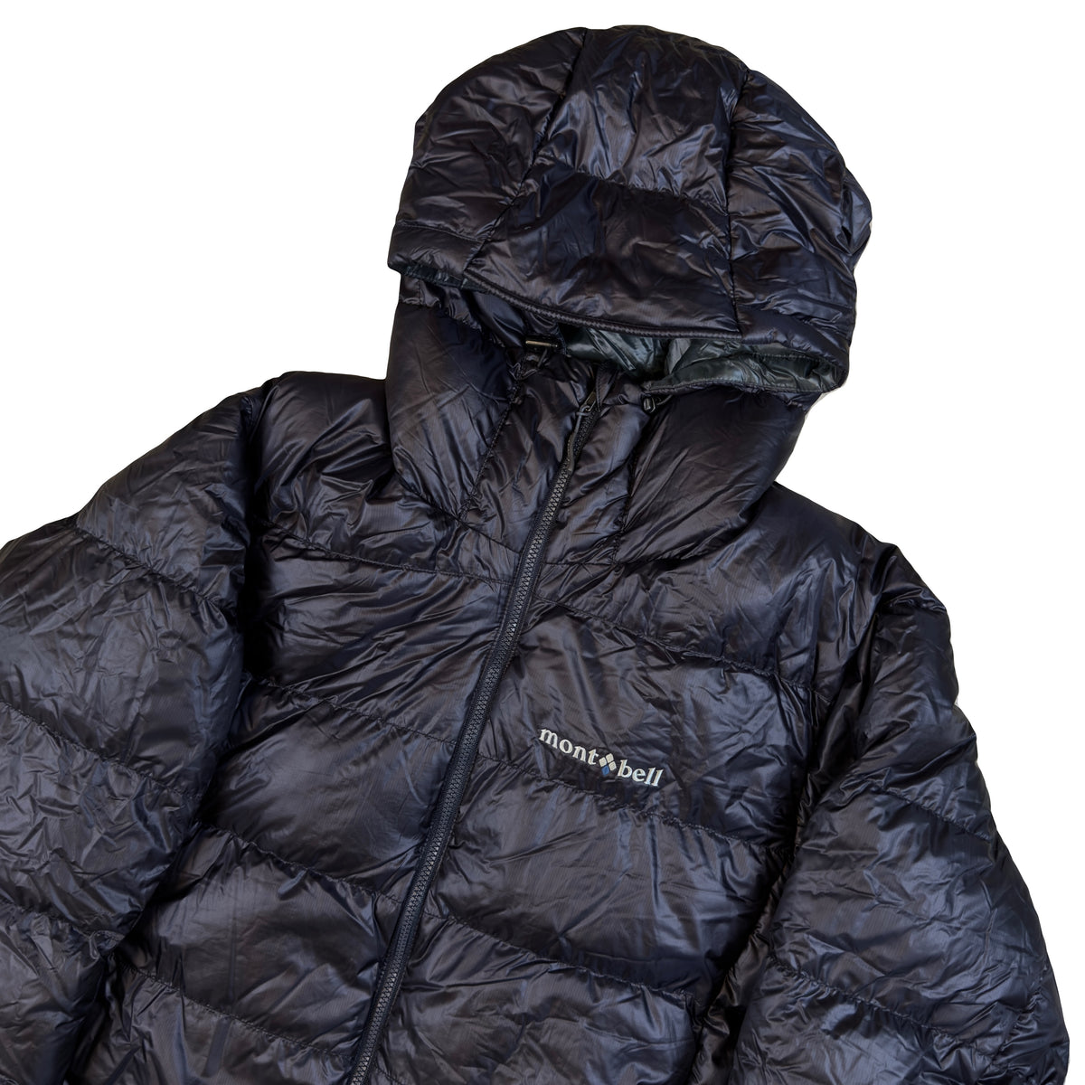 Montbell Alpine Down Parka Puffer Jacket In Black (M)