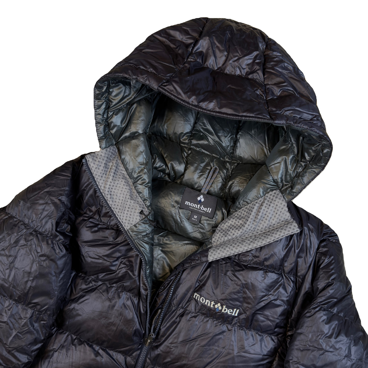 Montbell Alpine Down Parka Puffer Jacket In Black (M)