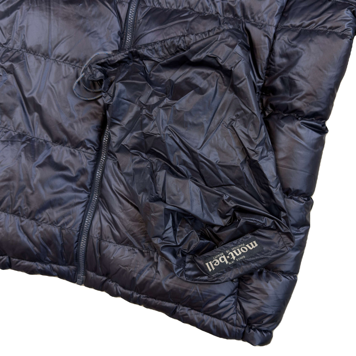 Montbell Alpine Down Parka Puffer Jacket In Black (M)