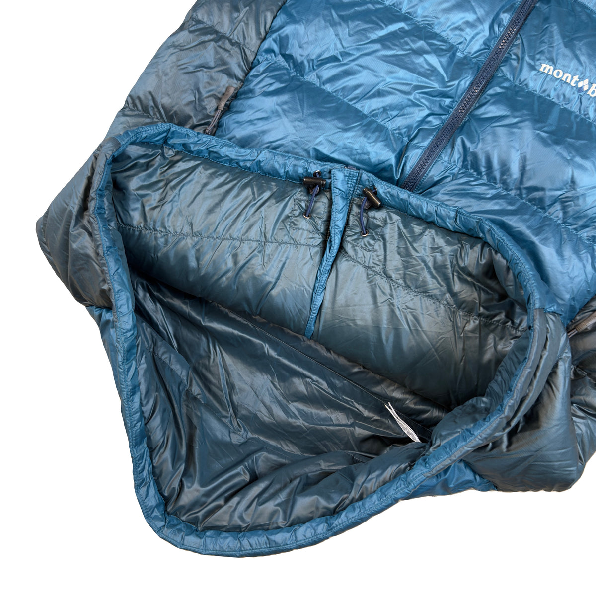 Montbell Alpine Down Parka Puffer Jacket In Blue (L)