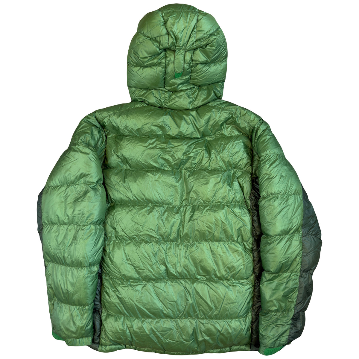 Montbell Alpine Down Parka Puffer Jacket In Green (L)