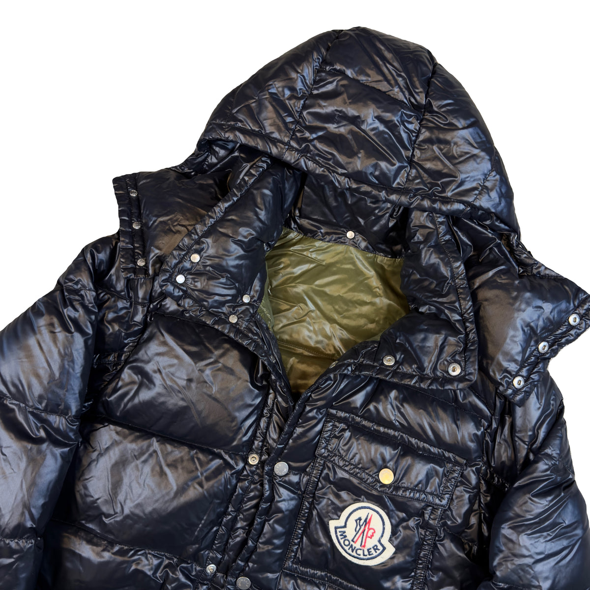 Moncler K2 Puffer Jacket In Black (M)