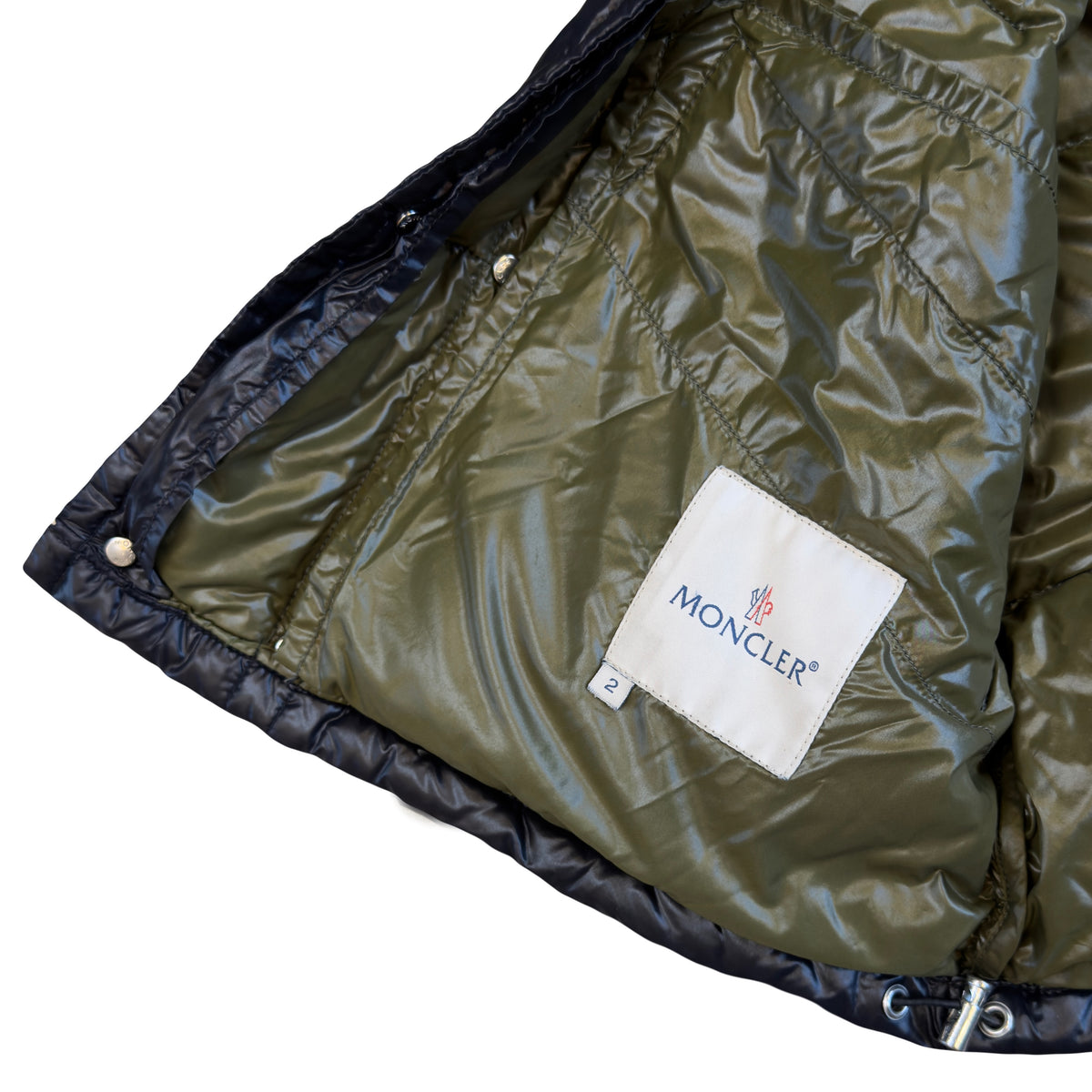 Moncler K2 Puffer Jacket In Black (M)