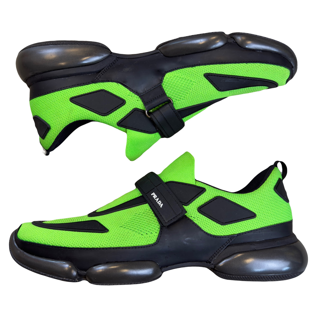 Prada Cloudbust In Green & Black (10UK)