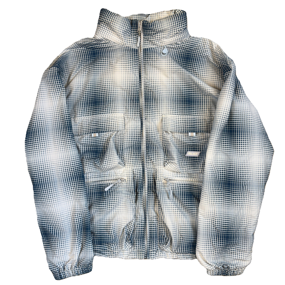 Palace Gradient Jacket In Blue & White (L)