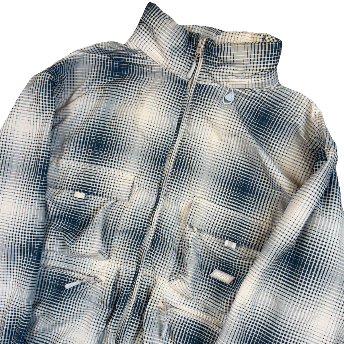 Palace Gradient Jacket In Blue & White (L)