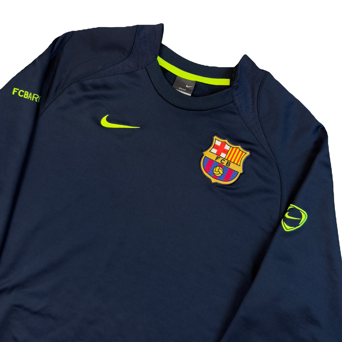Nike Barcelona 2005/06 Training Sweatshirt In Navy (M)