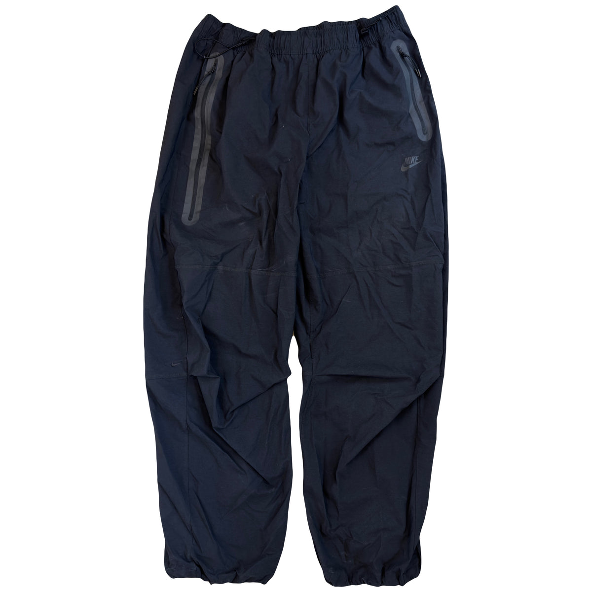 Nike Woven Tech Loose Fit Bottoms In Black (XL)