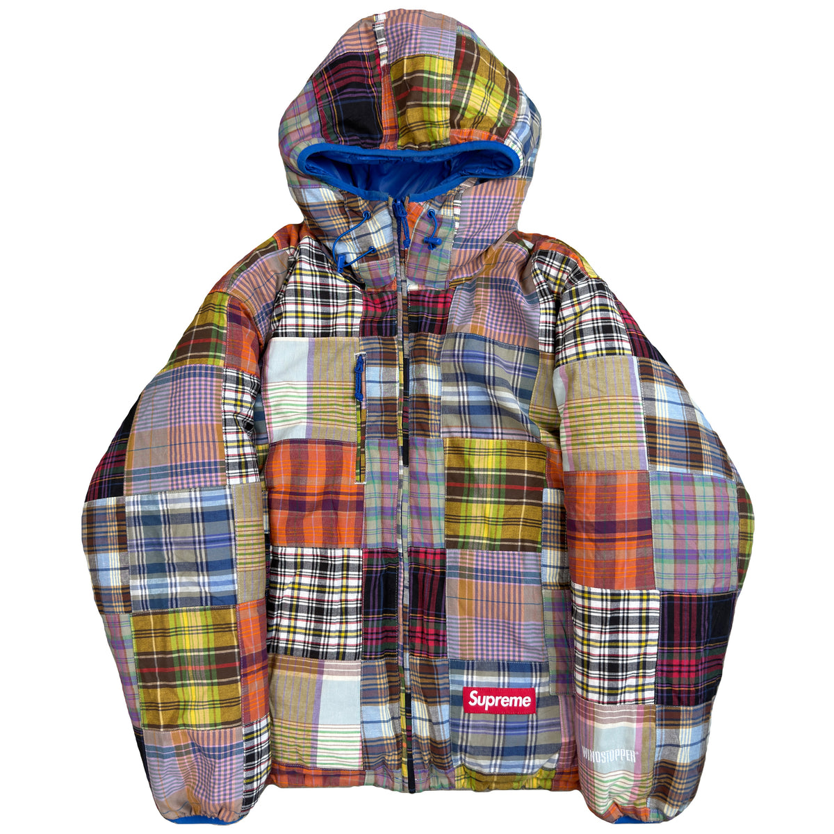 Supreme Madras Reversible Down Puffer Jacket (M)