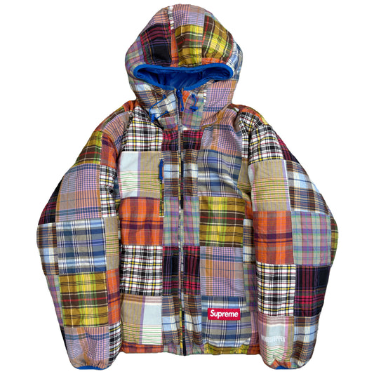 Supreme Madras Reversible Down Puffer Jacket (M)