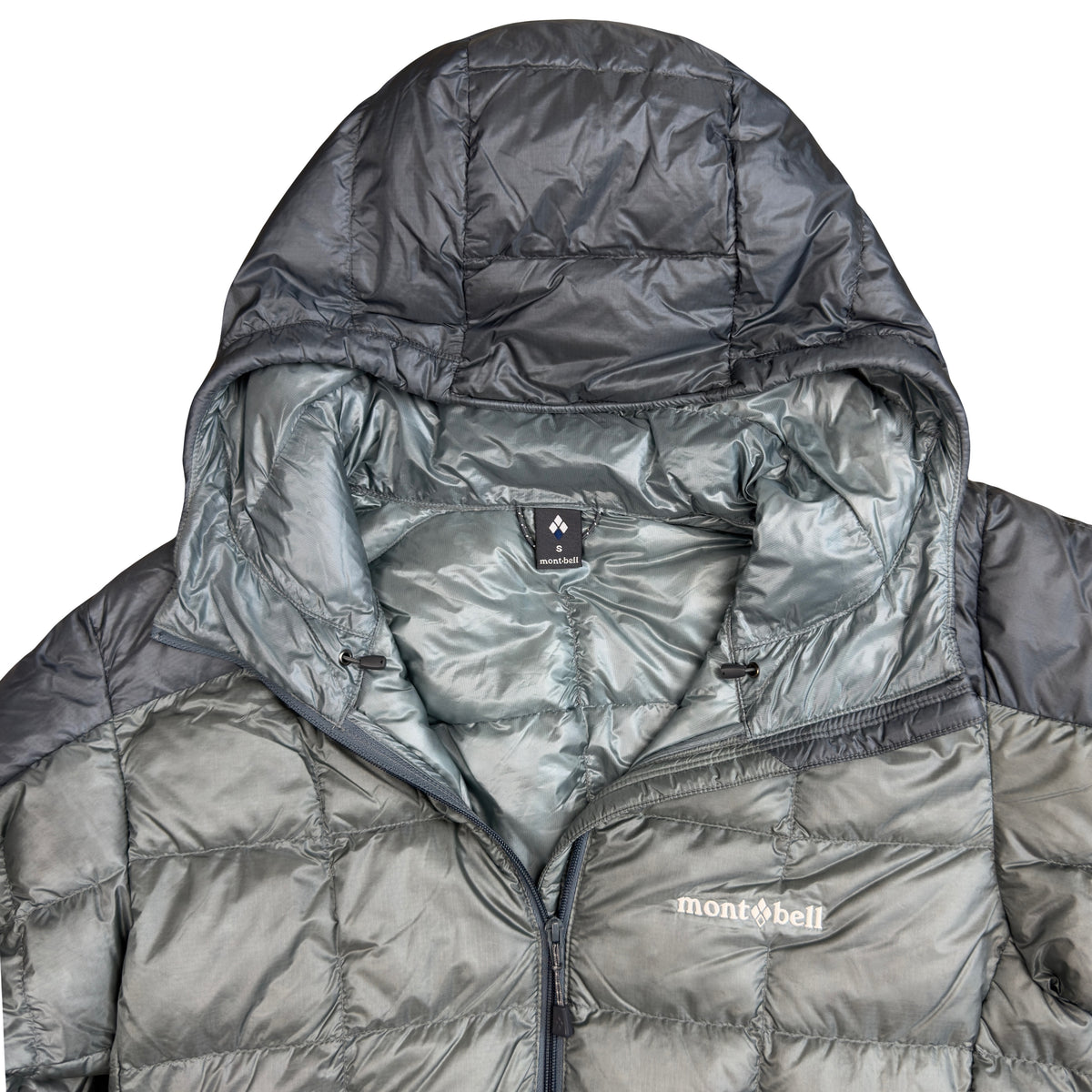 Montbell Superior Down Parka Puffer Jacket In Grey (S)