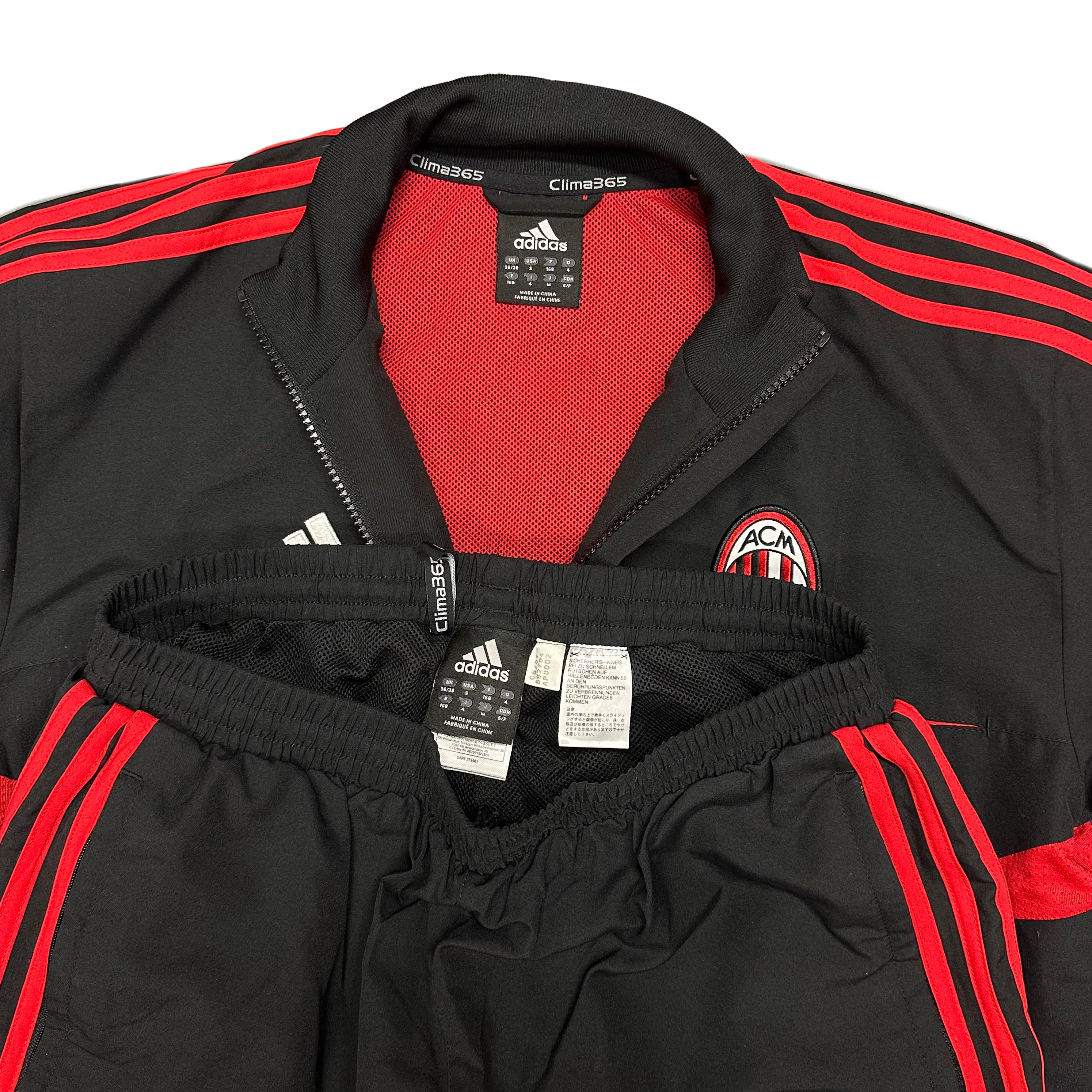Adidas AC Milan 2008/09 Bwin Tracksuit ( S )