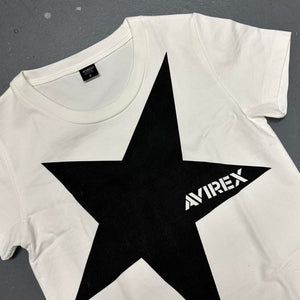 Avirex Star T-Shirt In White ( Wmns S )