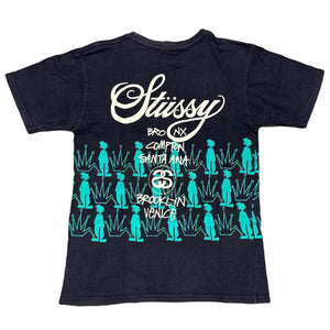 Stüssy Spellout T-Shirt In Navy ( S )