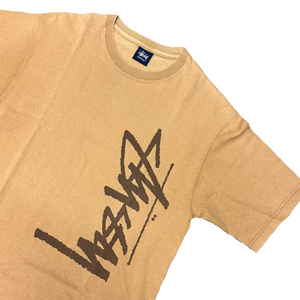Stüssy Spellout T-Shirt In Brown ( M )