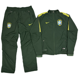 Nike Brazil 2014/15 Tracksuit ( L )