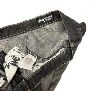 Stüssy Spellout Jeans In Grey ( W36 )