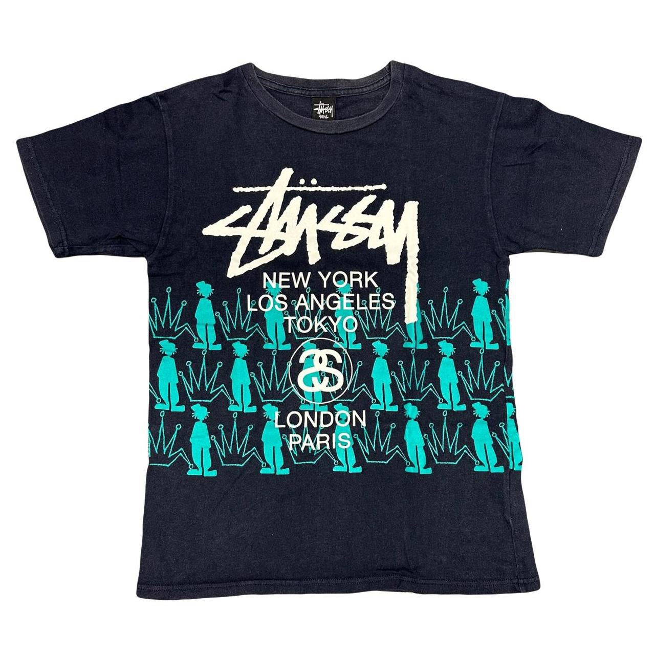 Stüssy Spellout T-Shirt In Navy ( S )