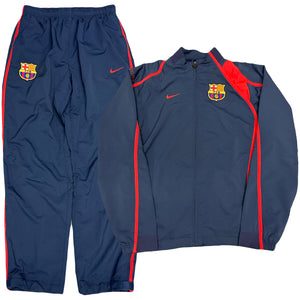 Nike 2006/07 Barcelona Total 90 Tracksuit ( L )