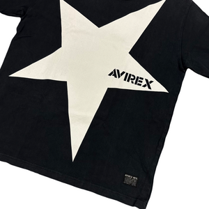 Avirex Star T-Shirt In Black ( XL )