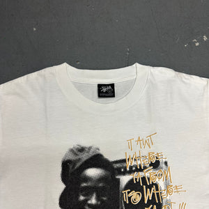 Stüssy ‘It Ain’t Where Ya From’ T-Shirt In White ( S )