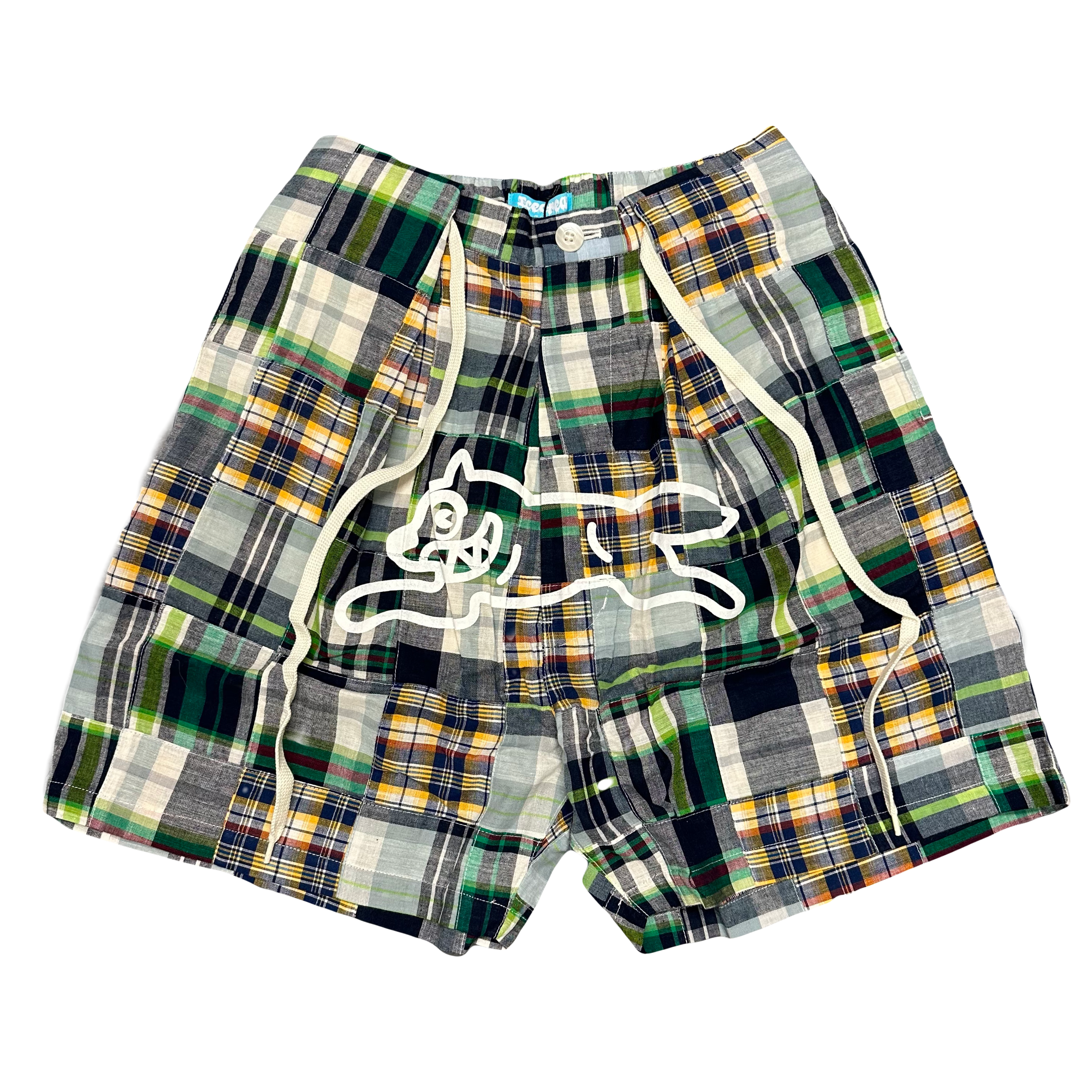Icecream Running Dog Tartan Shorts ( S / W28 )