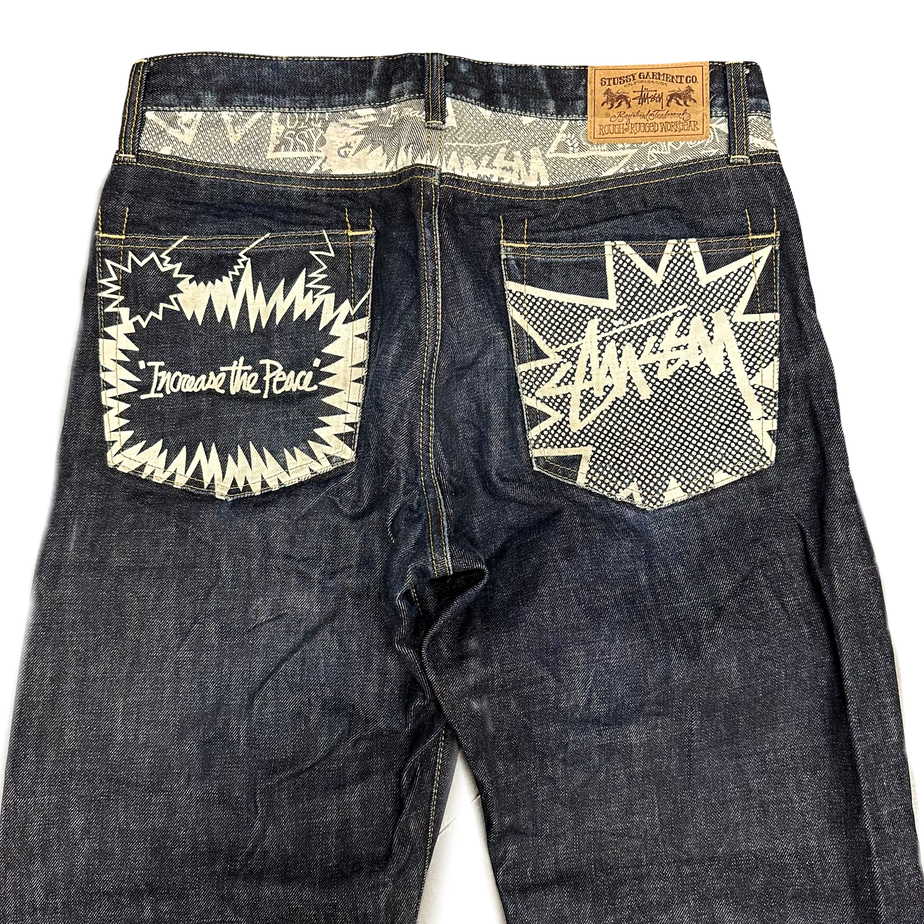Stüssy Cartoon Spellout Jeans ( W32 )