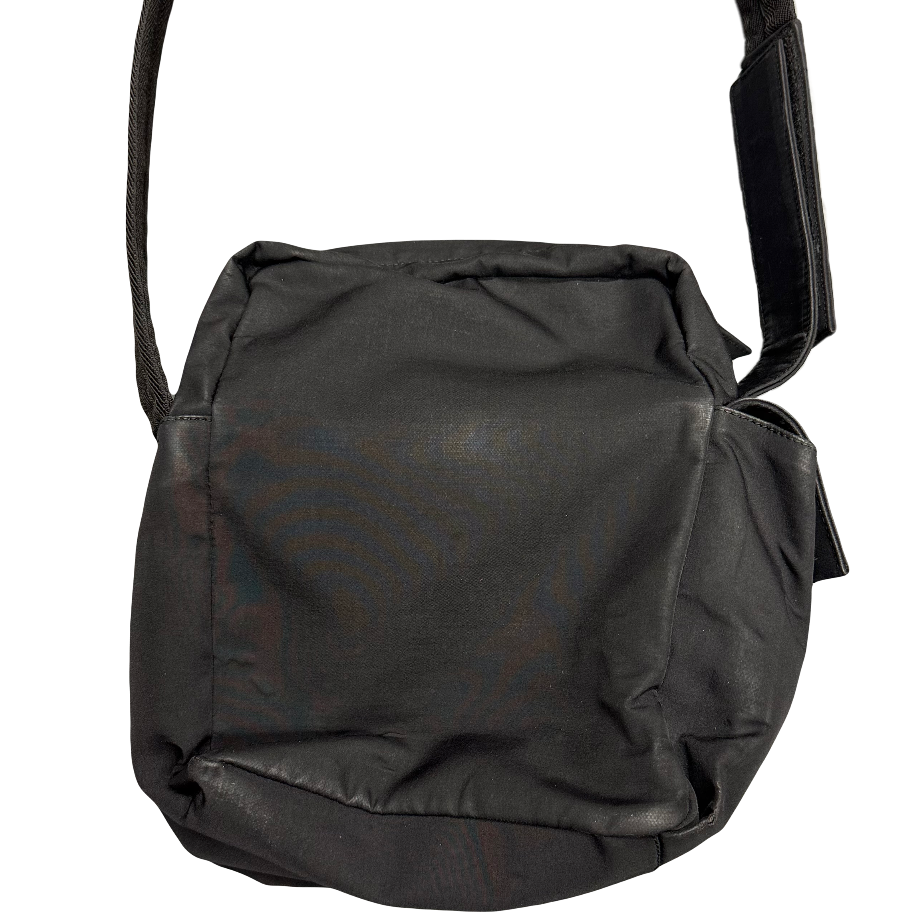 Prada Side Bag In Black