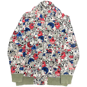 Stüssy Monogram Cartoon Hoodie ( L )