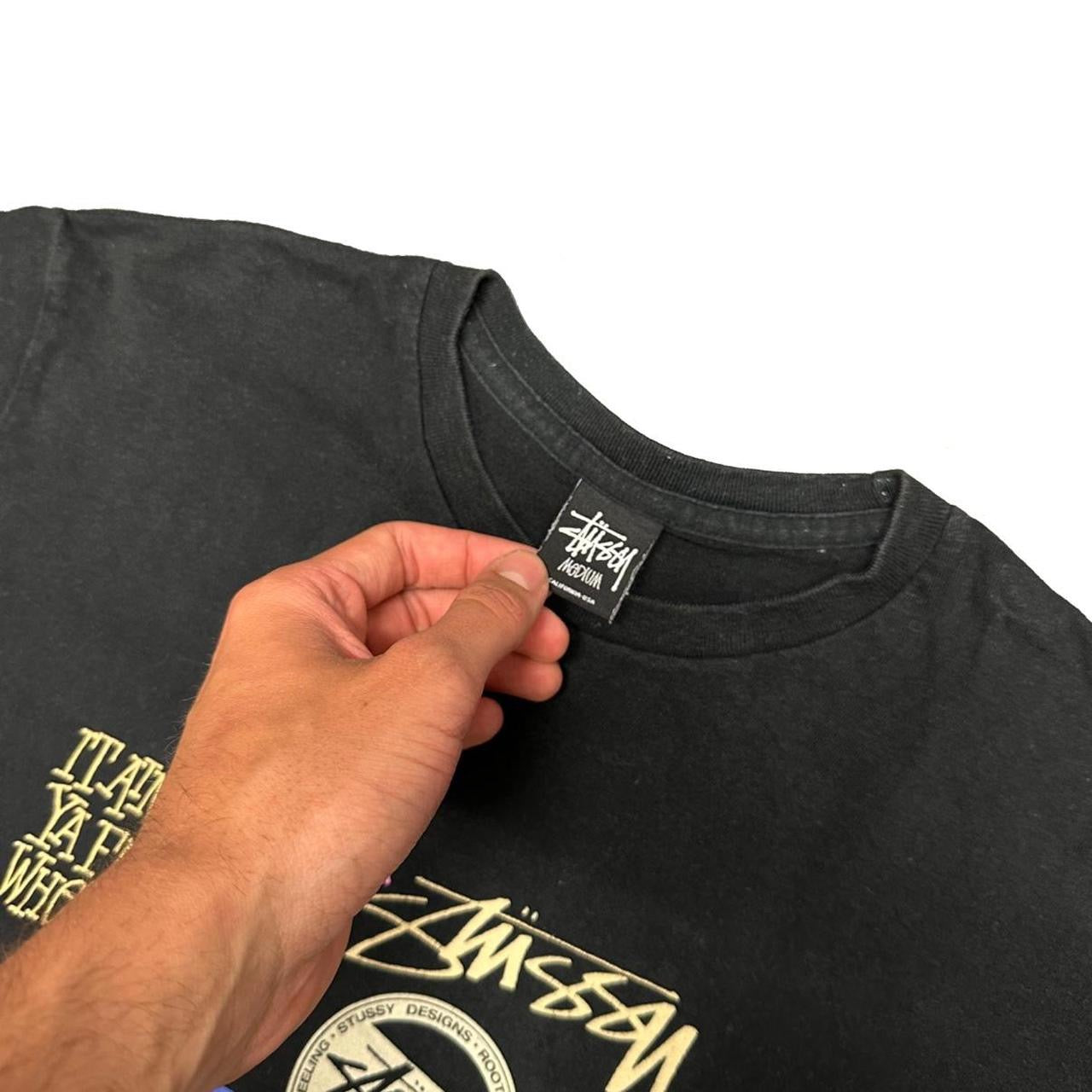 Stüssy Multi Logo T-Shirt In Black ( M )