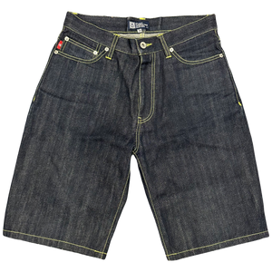 Stüssy Spellout Jorts With Yellow Print ( W30 )