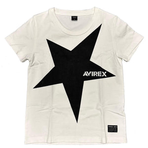 Avirex Star T-Shirt In White ( Wmns S )