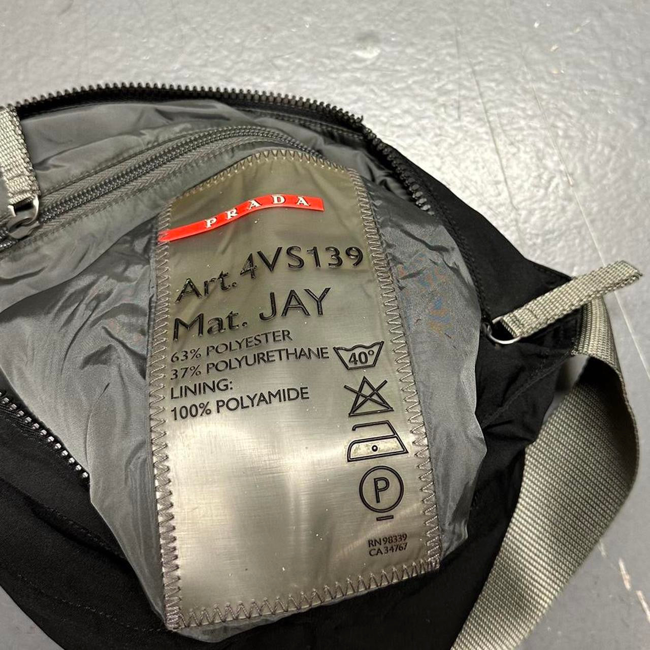 Prada Sport Side Bag In Black