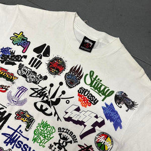 Stüssy Multi Logo T-Shirt ( S )