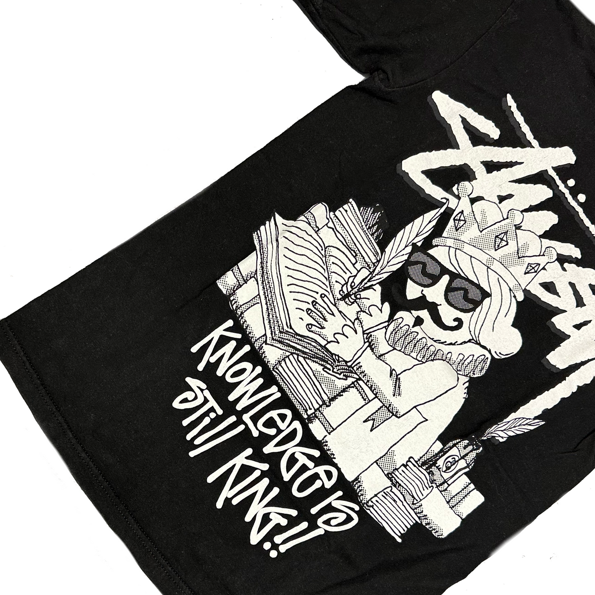Stüssy ‘Knowledge Is Still King’ TShirt ( S )